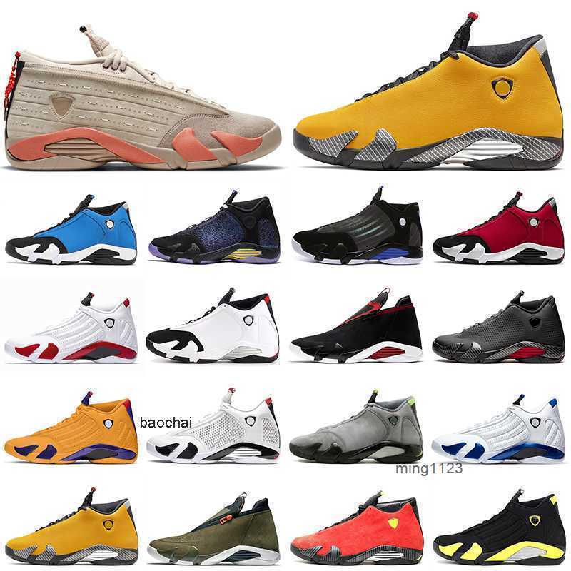 

14s Basketball Shoes 14 Men Clot Hyper Royal Candy Cane Chameleon Gym Blue University Gold Last Shot Mens Trainers Fashion Sports Sneakers JORDON JORDENS, University red