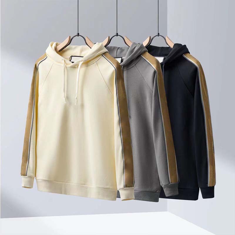 

Men Women Hoodie Designer Pullover Hoodies Letter Print Cotton Spring Autumn Casual Loose Sweatshirts, White4