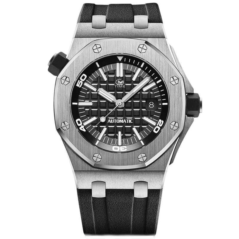 

Watch Men's Automatic Watch Royal Designer made of stainless steel super luminous features deep waterproof, Colour 12
