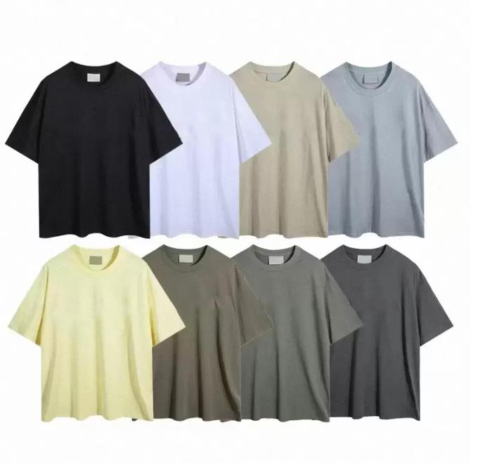 Summer Fashion T Shirt Mens Essentials Designer Woman Tee Ess Short Sleeve Men Clothing Black White Tees Short Women Casual Hip Hop Streetwear Ts
