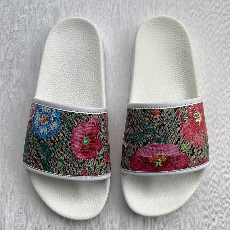

TSM Slippers Sheer Slides Designer Luxury Women Men Rubber Flower Slides Transparent Jelly Slipper Summer Sandals Fashion Shoes With Box, 53