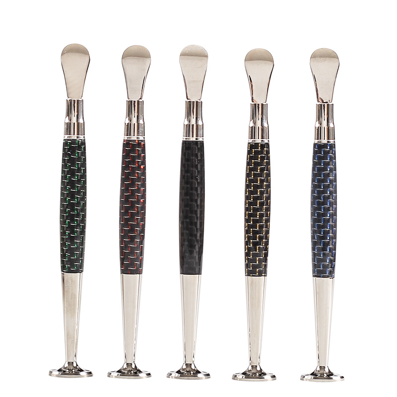 

smoke accessory tobacco cigarette Pipe press bar 3-in-1 anti-flameout handmade carbon bong dab rig shisha vape pen smoke kit