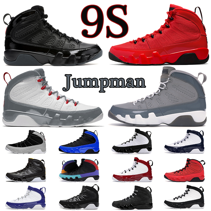 

2023 Top High QualityBoots 9 Jumpman 9s men women basketball shoes mens sport sneakers Chile Red Bred Cool Grey Racer Blue outdoor sneaker trainer size 40-47, 40-47 9s chile red