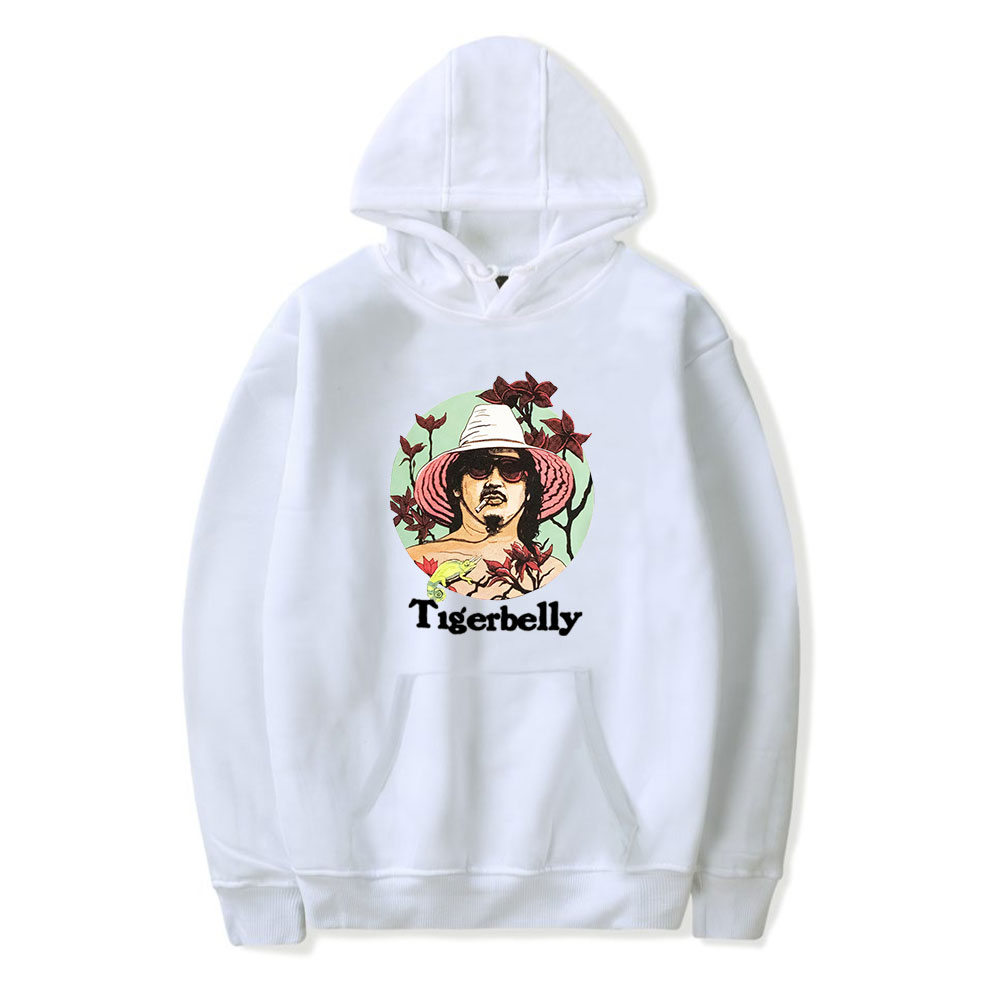 

Tigerbelly Merch Hawaii Bobo Hoodie Sweatshirt Men Women Long Sleeve Pullover Lgbtq, Gray
