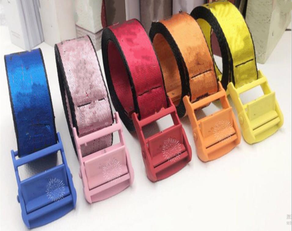 

120cm200cm multicolor white yellow Belts for Men and Womens Canvas Waist Adjustable Unisex Strap Long off Fashion Belt 141748667