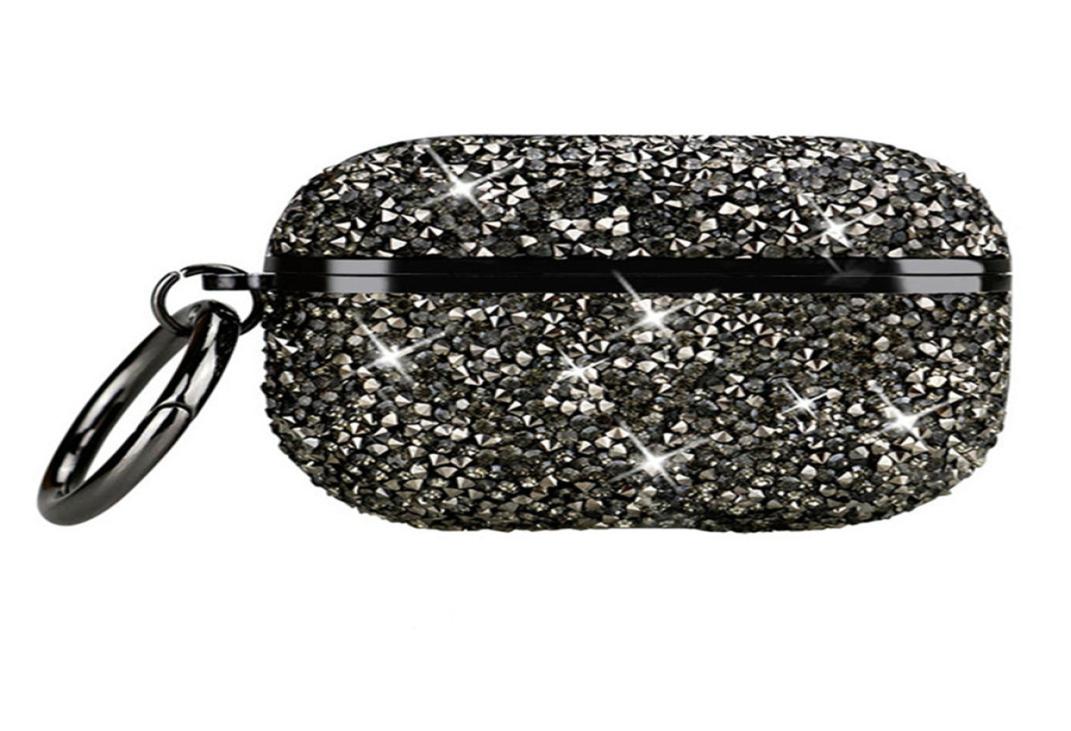

Luxury Diamond Bling Earphone Apple Airpods Pro case Shiny Wireless Bluetooth Charging Box Cover For airpod cases Fundas with pear4257040