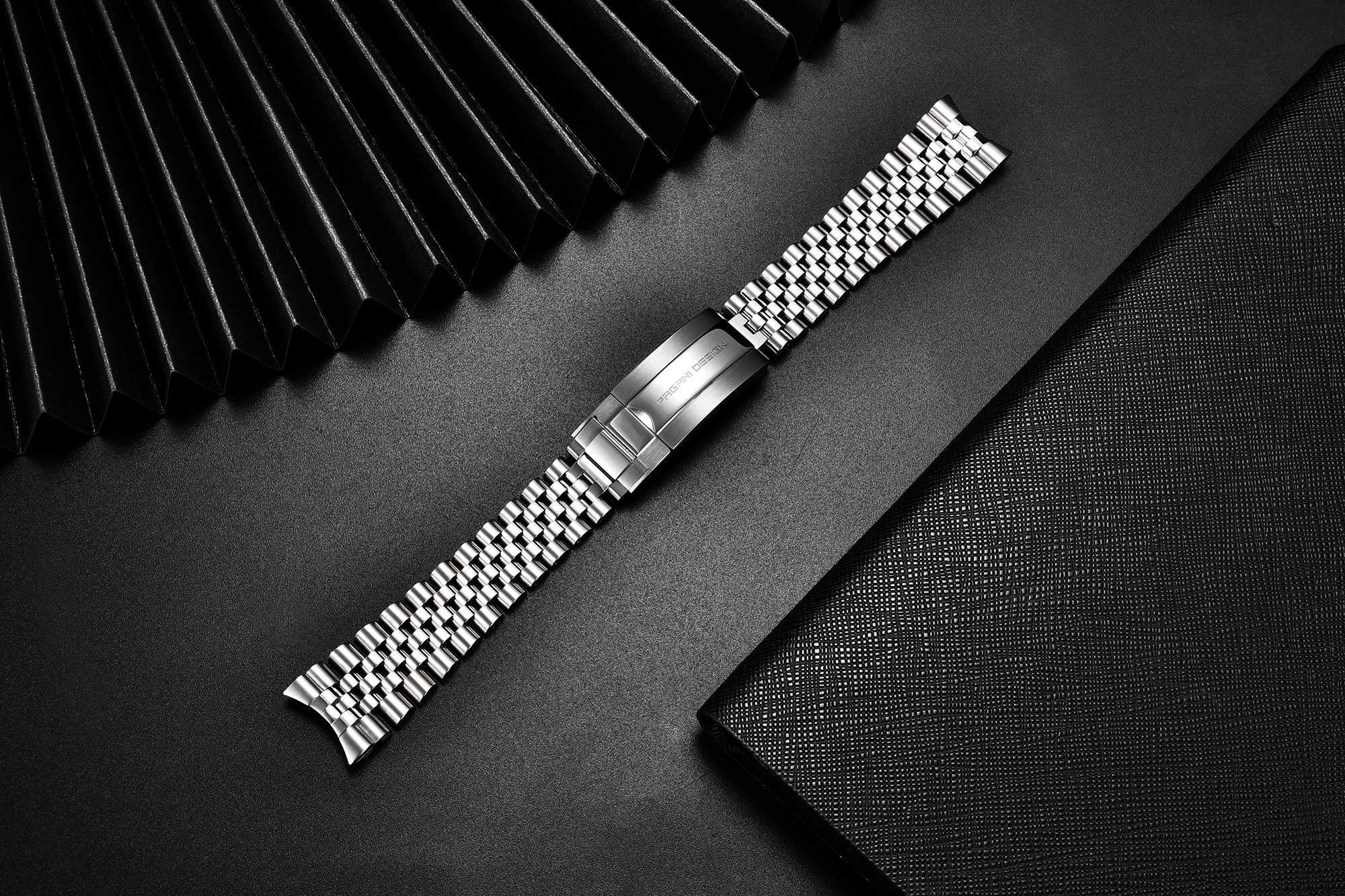

Watch Bands PAGANI DESIGN Jubilee Bracelet Stainless Steel Material Suitable for PD-1662 Table Width 20MM Length 220MM T221213