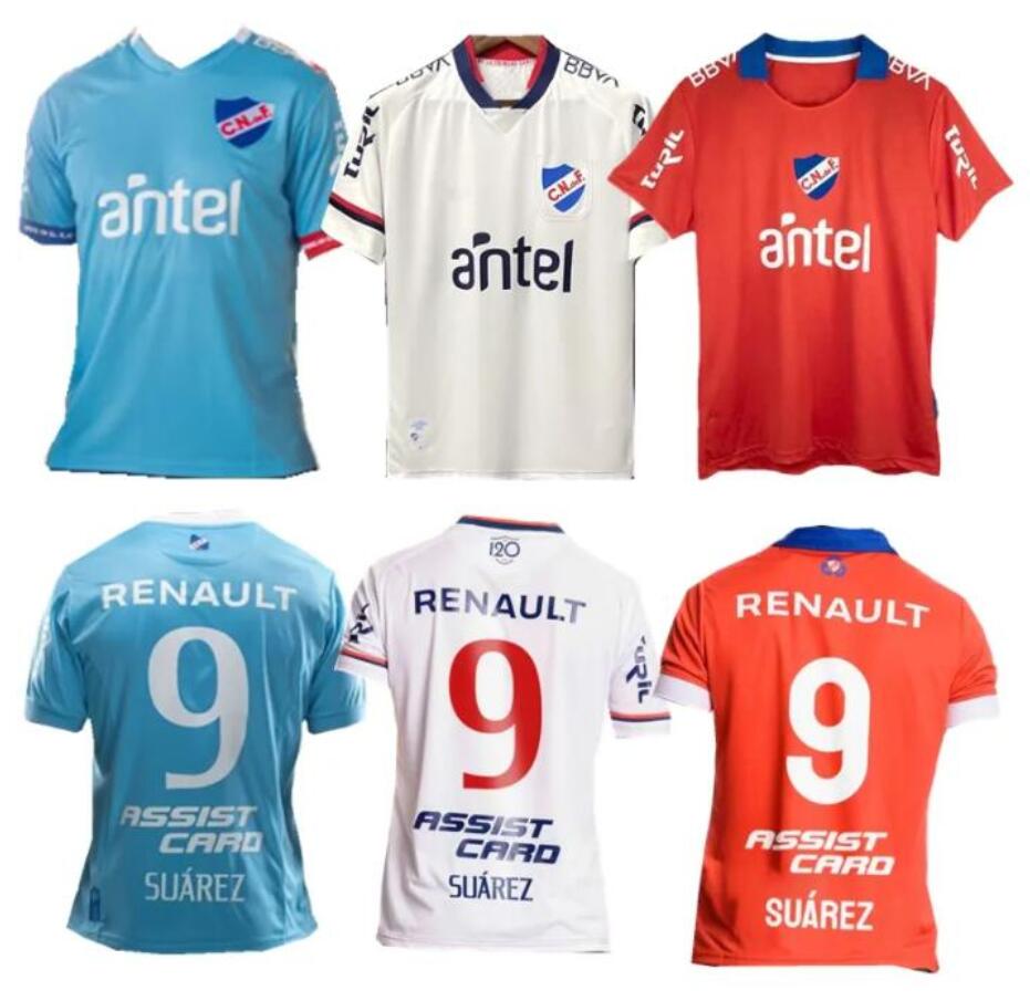 

2022 2023 Luis Suarez Club Nacional soccer jerseys Uruguay Uniforms Asuncion National 22 23 Brahian Ayala Danilo Santacruz Carlos Arrua shirts