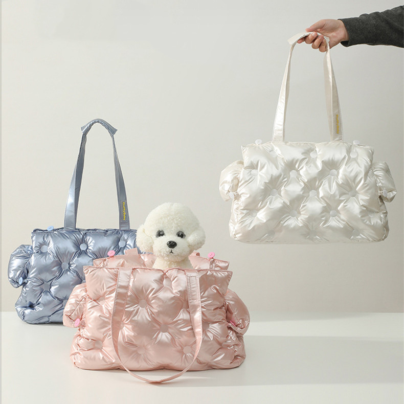 

Pet Carrier Bag Portable Breathable Soft Pets Carriers Mesh Fabric Outdoor Travel Cat Bags Puppy Shoulder Bags PS1579