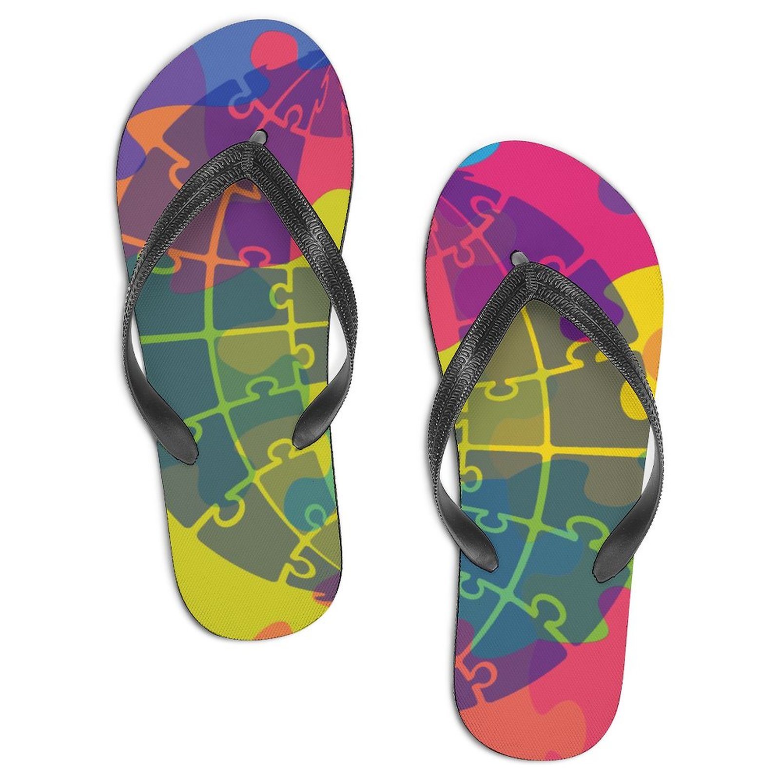 Nouvelles pantoufles personnalisées, chaussures décontractées personnalisées, bricolage, pantouflesInclusion-7190731