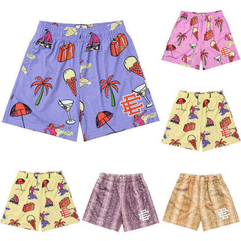 

Luxury Fashion Ee Men's Shorts Eric Emanuel Basic New York City Skyline Men Women Jog Casual Pant Loose Fitness Muscular Sports Pants Mesh Gym Short Sweatpants 4eut