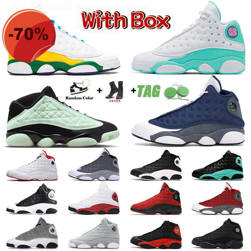 

Mens Womens Jumpman 13 13s XIII Basketball Shoes Authentic Singles Day Low Trainers Designer Hyper Royal Houndstooth Black Cat Obsidian, 40-47 phantom