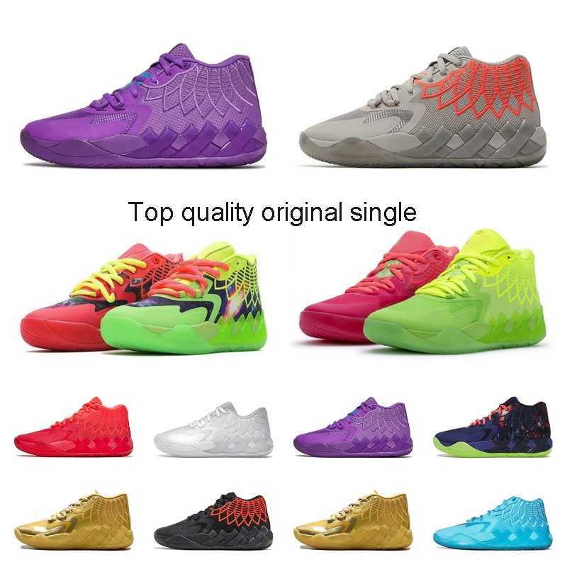 

Boots LaMelo Ball 1 MB.01 Basketball Shoes Sneaker Black White Silver Blast Buzz City LO UFO Not From Here Queen City Rick and Morty Rock, K013