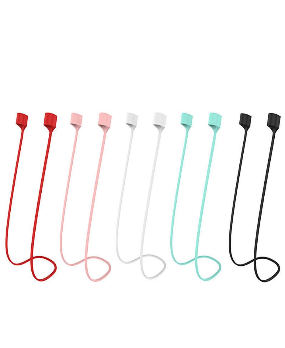 

10pcsBag Anti Lost Earphone Accessories Strap for Airpods TWS Magnetic String Rope Bluetooth Earphones Soft TPU Silicone Headphon4340293