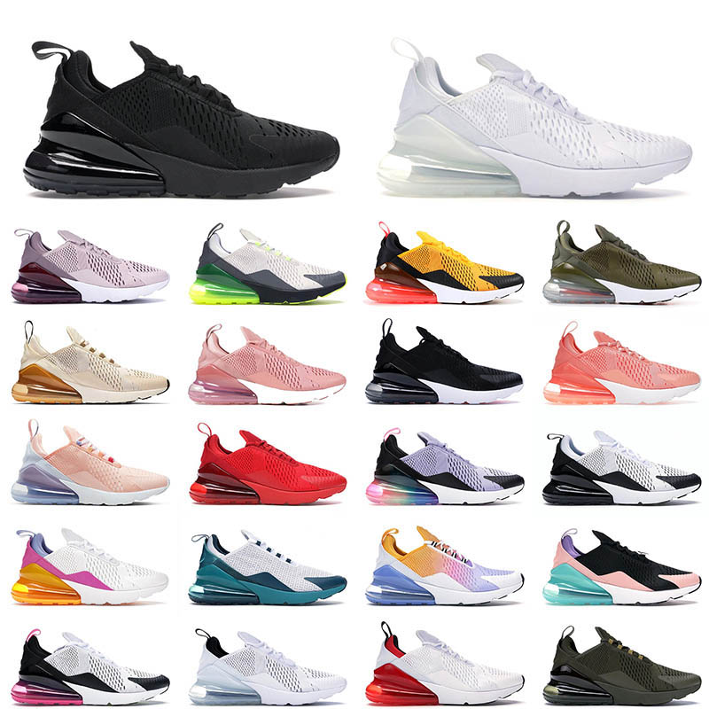 

Athletic Shoes Running Sports 270 Triple Black White University Red Barely Rose New Platinum Volt 27c 270s Men Women Tennis Trainers Sneakers 36-45, B23 habanero red 36-45