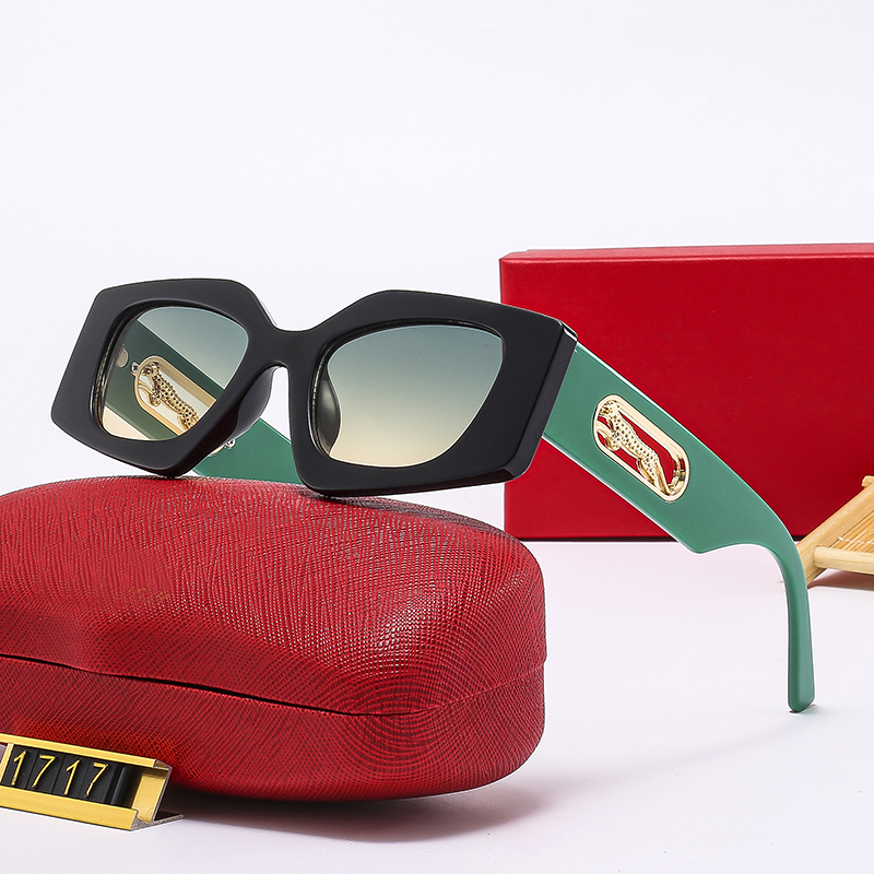 

New hot neubau eyewear dark green womens sunglasses hexagonal rectangular frame Designer Styling pink amber gold leopard decorative hollow wide temples
