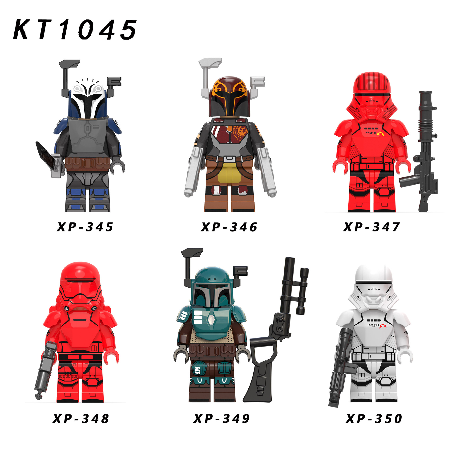 

KT1045 Plastic Building Blocks Space Wars Minifigs Mini Toy Figures Stormtrooper