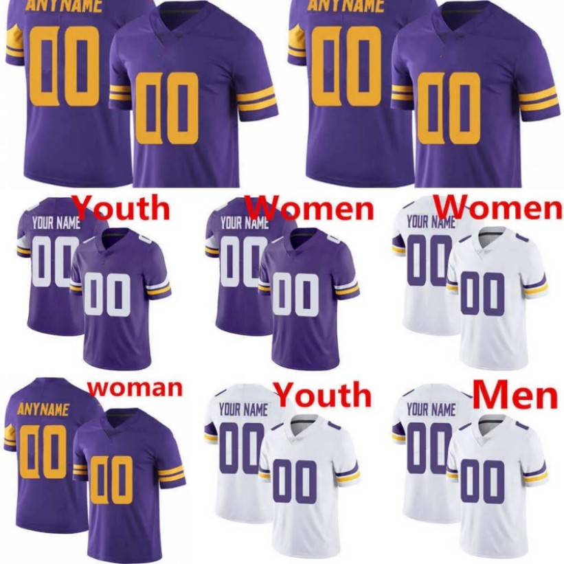 

2022 Football Jerseys Minnesota''Vikings''19 Adam Thielen 18 Justin Jefferson 4 Dalvin Cook 22 Harrison Smith 99 Danielle Hunter 8 Kirk Cousins 30 C.J. Ham, Colour