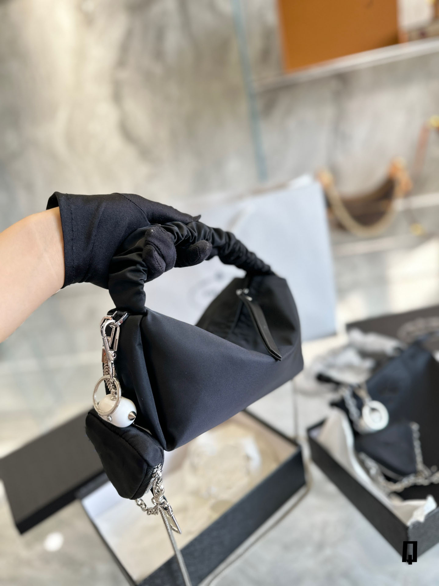 

Nylon Luxury Handbag Designers Single Shoulder Handbag luxuries designer women bag Fashion Zipper purse Black crossbody