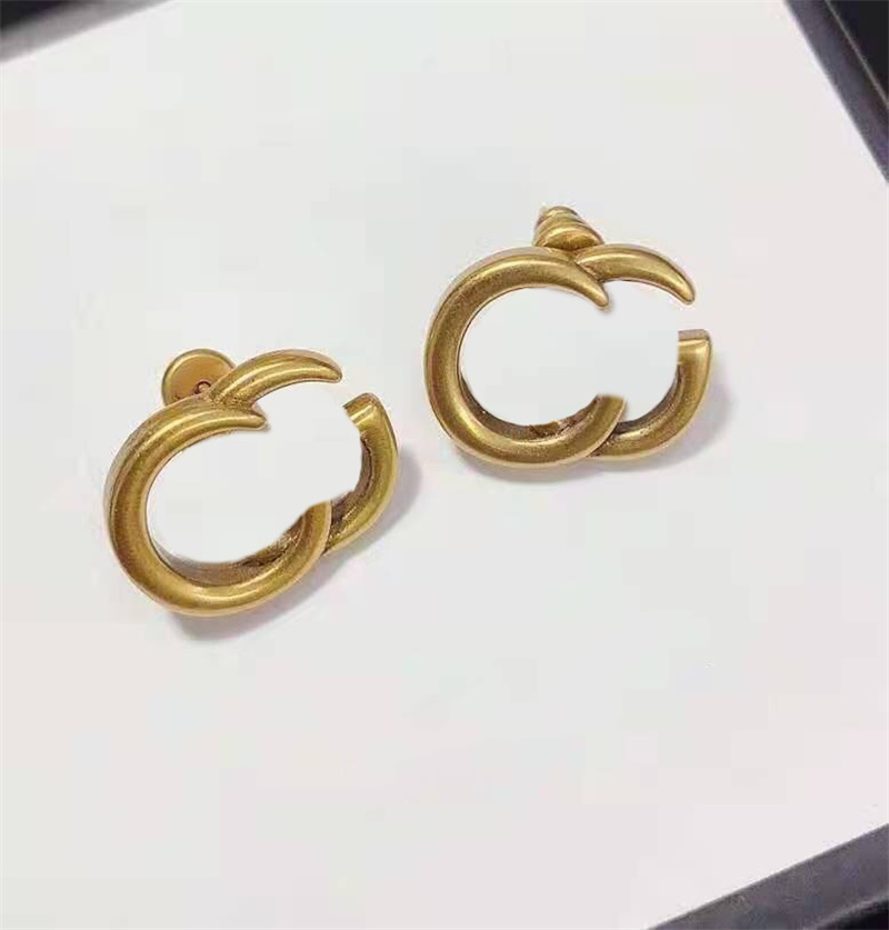 

Luxury earrings designer charm stud earring trendy brand solid color love earring fashion earings designer plated gold earrings for men stainless steel orecchini