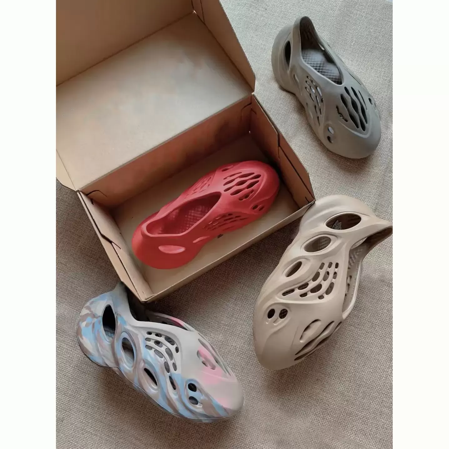 

Luxury Slides Designer shoes Sandals Lady women slippers with Correct Flowers printing leather original dust bag, Y shoes 1