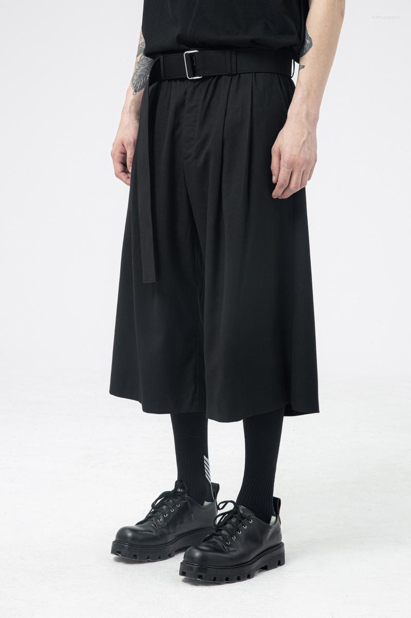 

Men's Pants Men's 2022 Men Women's Clothing Catwalk Original Double Fold Ribbon Plus Size Costumes 27-46, Black
