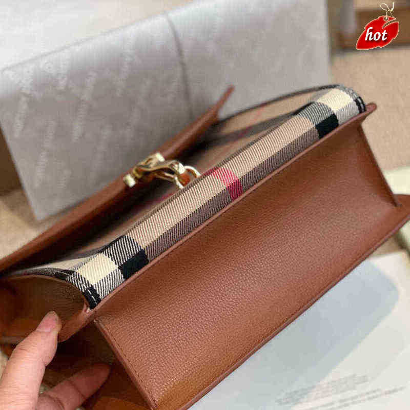 

Designer Luxury Balencigas Bags bags for womens brown crossbody handbags vintage Burbrery Onthego Paris Plaid totes mens bag Purses Shoulder wallet 22EB, No bag