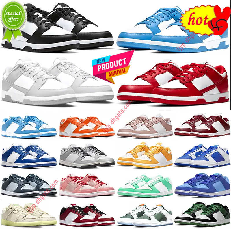 

OG TOP Running Shoes OG men women sb dunks running Casual shoes White Black Panda UNC Georgetown Green Laser Orange Syracuse Chunky Green Glow