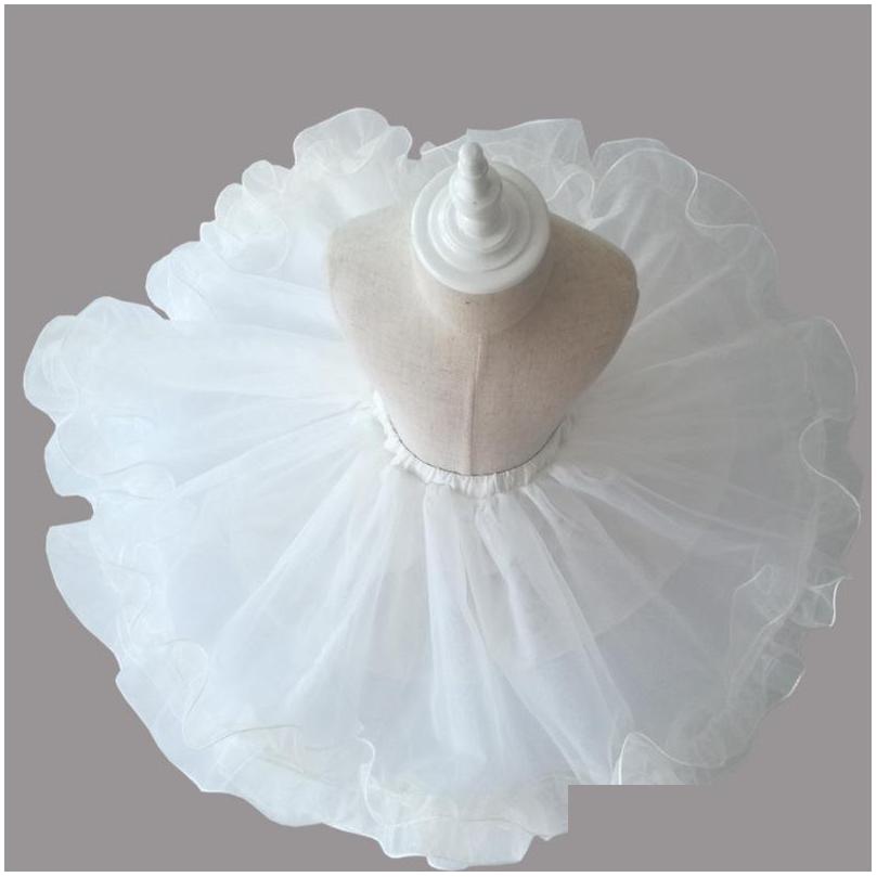 

Girls' Petticoats High Quality Short Children Petticoat Ball Gown Slip For Flower Girls White Kids Accessories Drop Delivery Wedding Dh7Zm