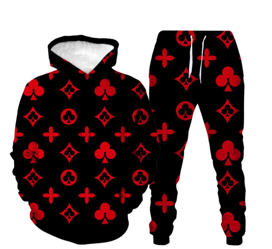 

2023 New Winter Men's Clothing Men Tracksuits Printing Hoodie Set hoodies Sweatshirt Casual hooded Sport Sweatpants Mens Jogging Sports Suit S-6XL, 03