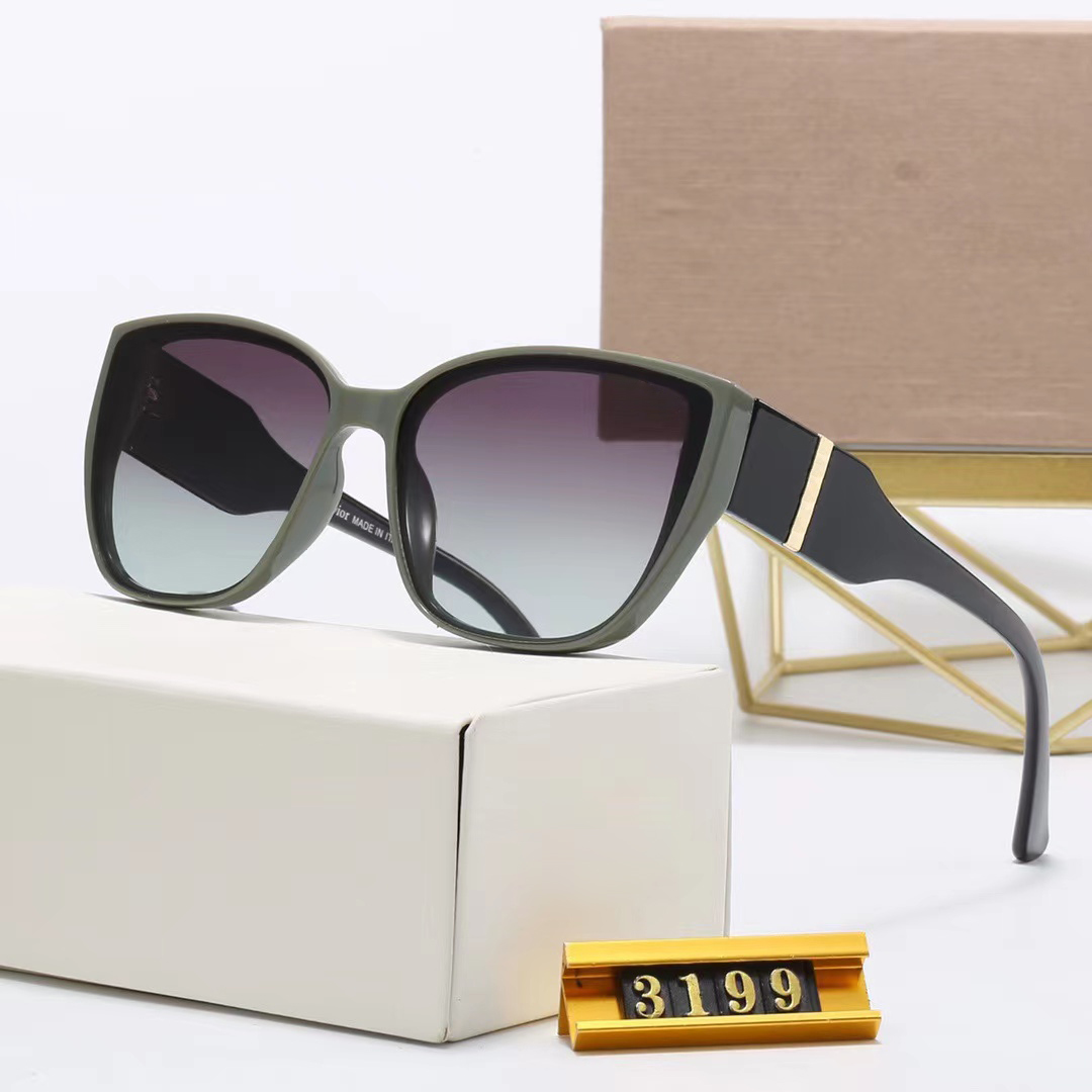 

Fashion Designer Sunglasses Classic Eyeglasses Goggle Outdoor Beach Sun Glasses For Man Woman 15 Color Optional with DI box