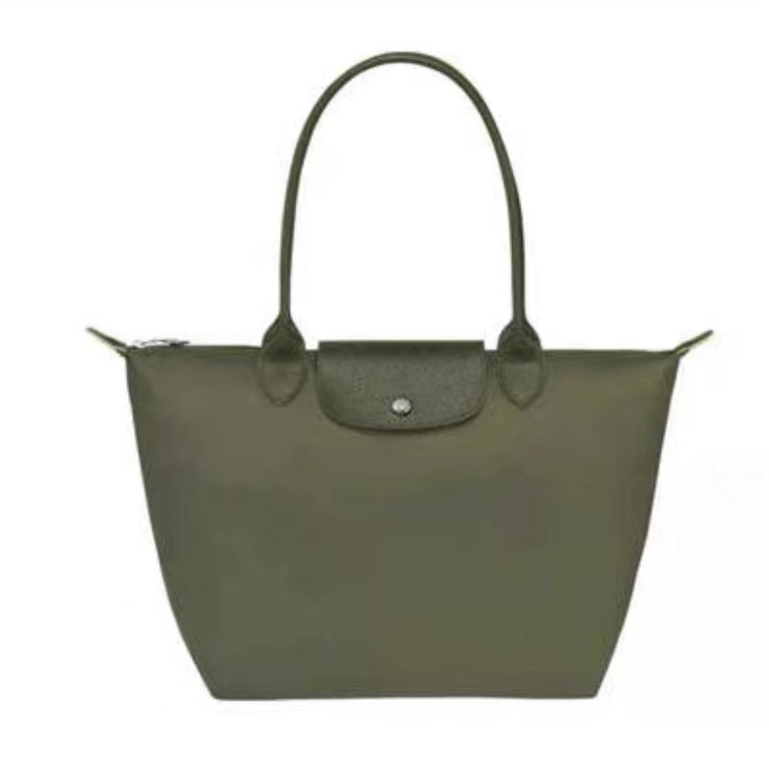 

Luxury Dumpling Evening Bag Women Oxford Nylon Anniversary Folding Shoulder Handbag Mom Long Shopping Bags
