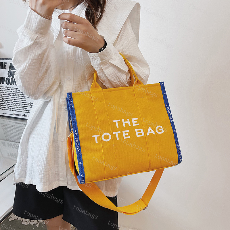 

The Tote Bag Fashion Designer Handbags Mens Womens Luxury Crossbody Shoulder Bags Marc Handbag Marcjacobs Shopping Canvas Totes Bags, 1 white(28*33*16cm)