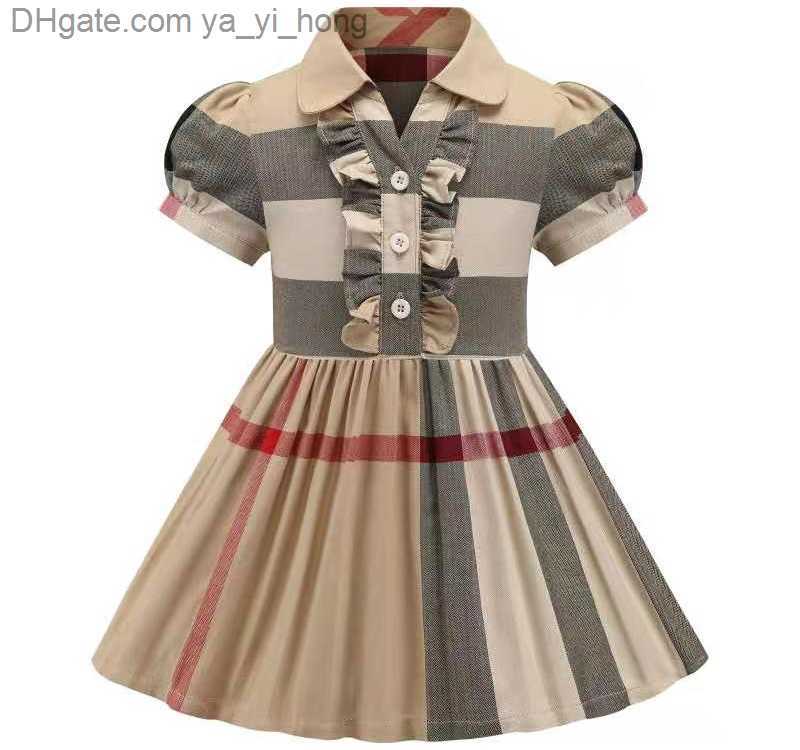 

New 2022 Baby Girls Dress Spring Autumn Kids Long Sleeve Plaid Dress Cotton Children Bow Skirts Clothes yayihong, 01