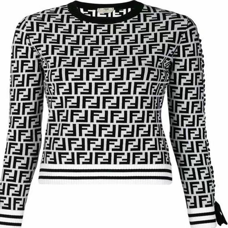

designer 2023 Designer Luxury Sweater Women' Autumn Round Neck Striped Fashion Long Sleeve Women High End Jacquard Cardigan Knitting Sweaters Coats2BJ2