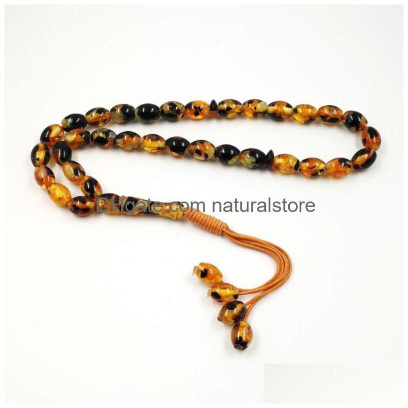 

Charm Bracelets Resin Tasbih Have Smell 33Beads Muslim Rosary Islamic Mans Bracelet Small Size Gifts Misbaha 221104 Drop Delivery Jew Dhuhr