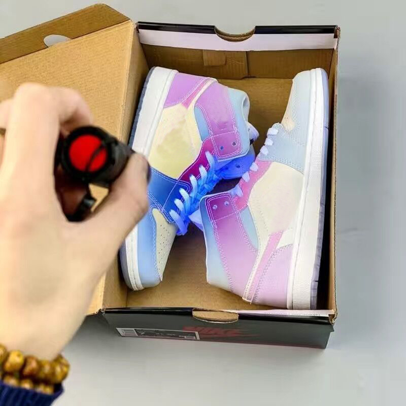 

2021 Kids Baskertball Shoes s Youth sneakers Children Athletic Sports for Chaussures Pour Enfan size 26-35, Free socks