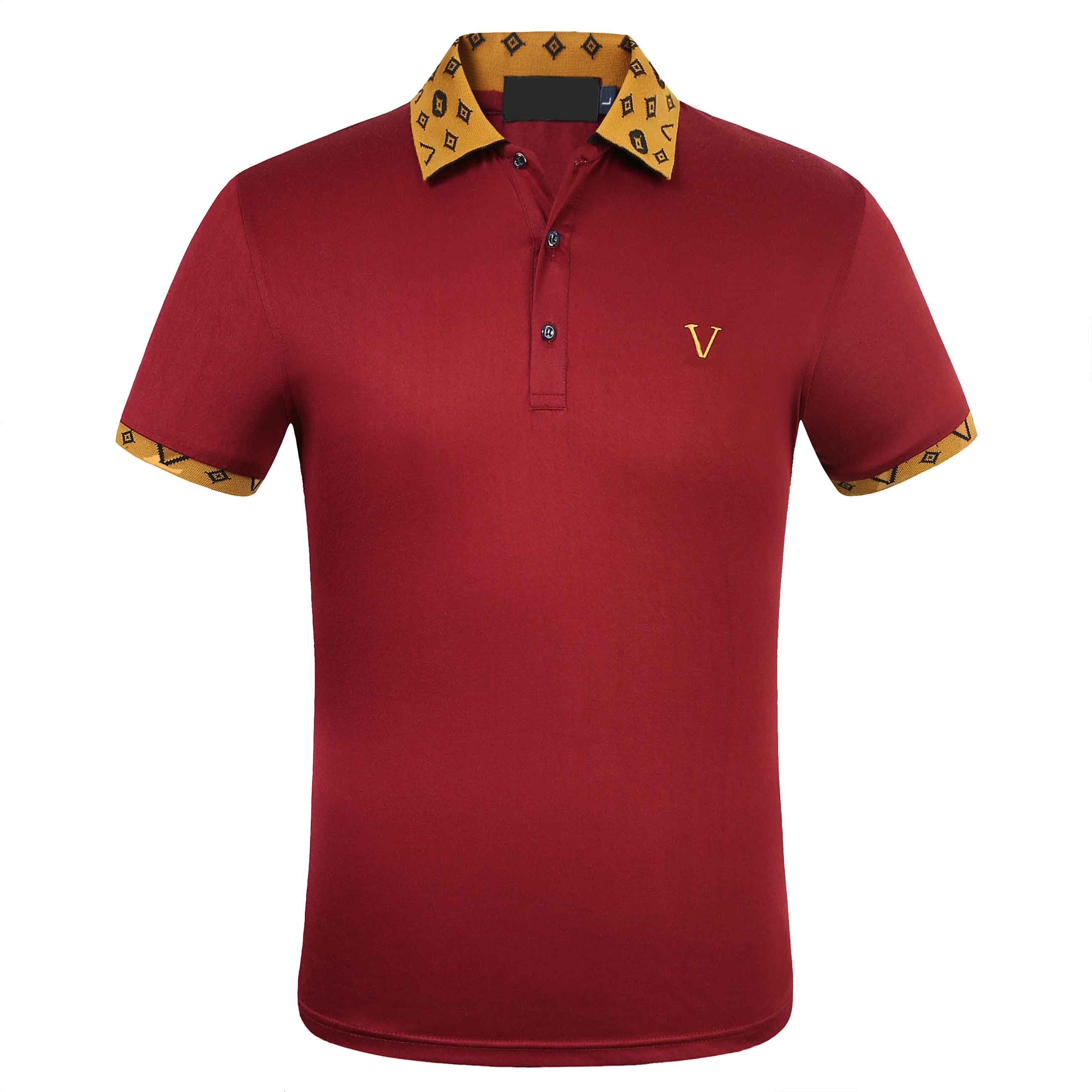 

2023ss designer stripe polo shirt t shirts snake polos bee floral mens High street fashion horse polo luxury T-shirt