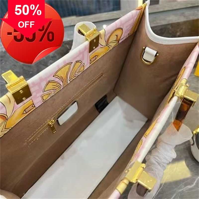 

Designer Micheal Bags Evening Bag New Style Family Branded Fashion Tote Vintage Printed Handtote Purses Ladies Handbags Factory Wholesale Low Price, Sky blue