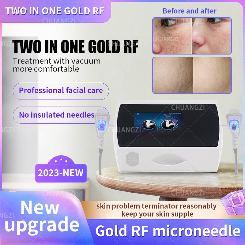 

Home Beauty Instrument Portable 2in1 Micro Needle Hot Maggie Stretch Mark Scar Acne Removal Face Lifting Body Tightening Machine