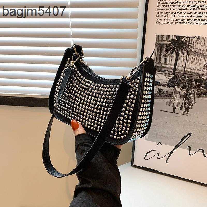 

Design of the Diamond Bag 80% Discount Wholesale and Retail Yangqi Early Autumn Set Underarm Women's New Popular Fashion Leisure Shoulder, Black6