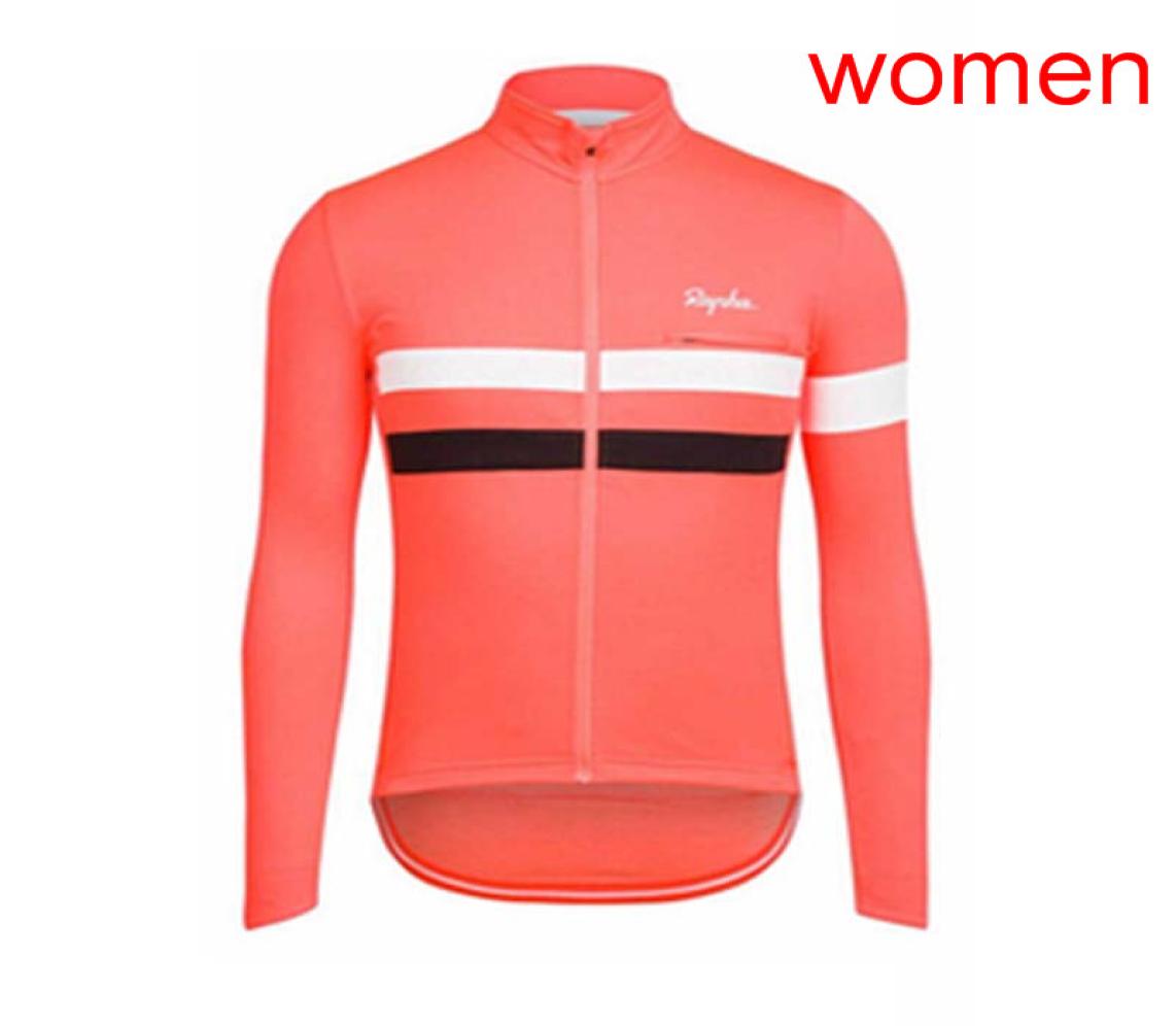 

2019 RAPHA team Cycling long Sleeves jersey Springautumn Breathable Women Clothing Wear resistant Quick drying K0531369898012, 12#