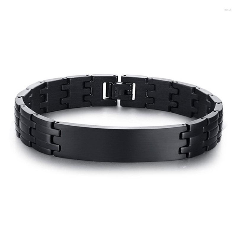 

Link Bracelets Modyle 12MM D Stainless Steel For Men Gifts Jewelry