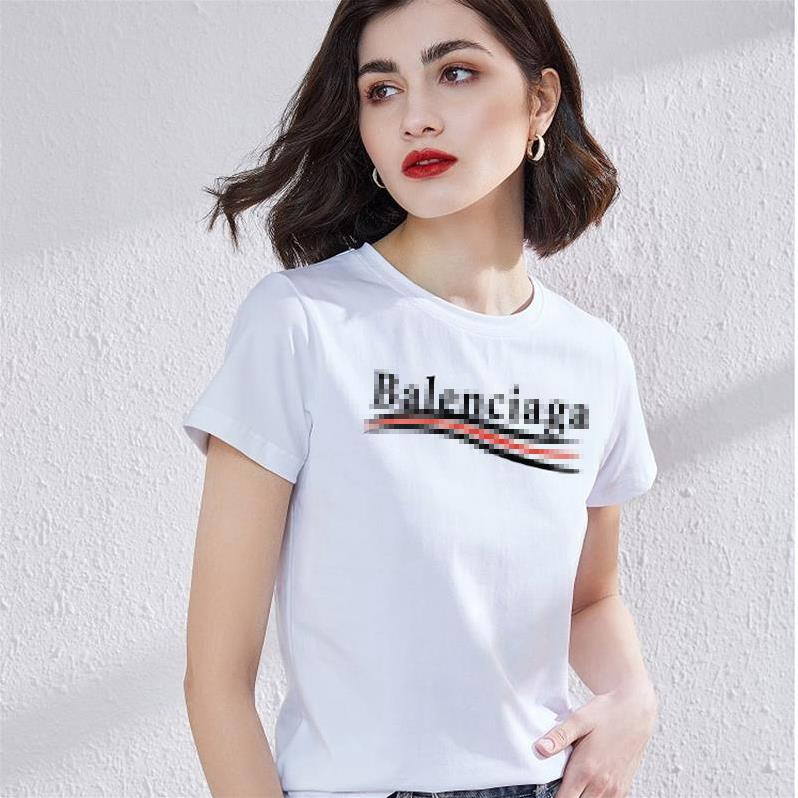 

Famous Mens High Quality T Shirt Letter Print Round Neck Short Sleeve Black White Fashion Men Women Tees, R6