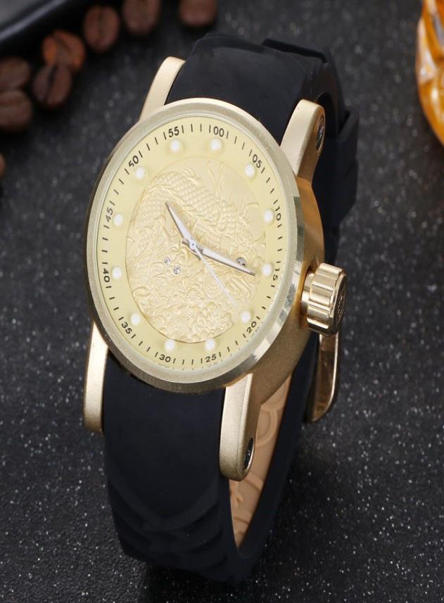 

Invincible Black S1 Rally Mens Quartz Wirstwatch 48mm Undefeated Luxury Watch Invicto Relogio Masculino For Drop6741695, Ivt400-1