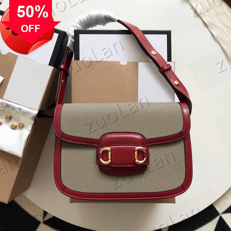 

Designer Bags Horsebit 1955 Shoulder 2 Siz Mini 20.5cm and Small 25cm Versatile for Crossbody As Well Vintage Retro Style Flap 658574tote Factory Promotion