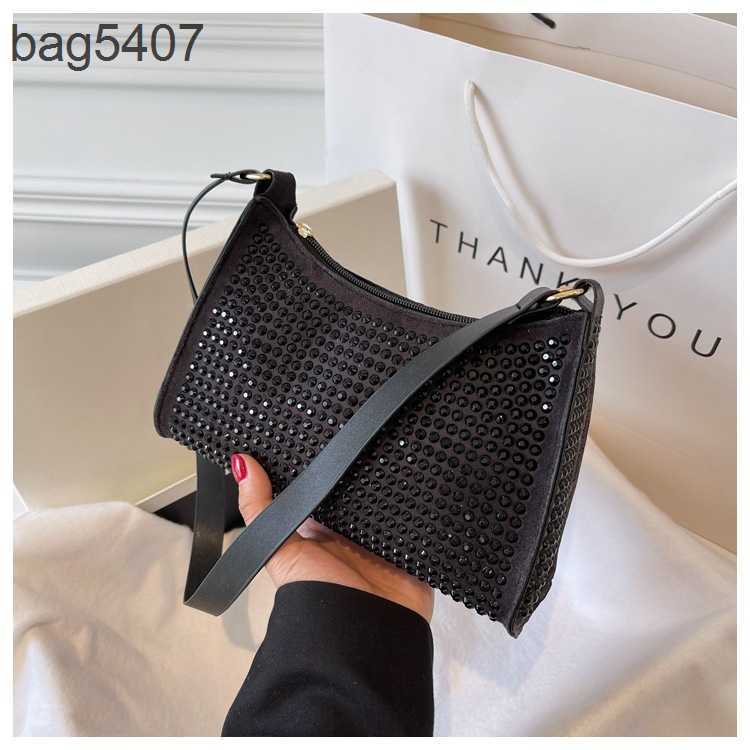 

Design Diamond Bag 80% Discount Wholesale and Retail Small Female Summer Fashion Popular Dign Armpit Foreign Style Texture Shoulder, Black7