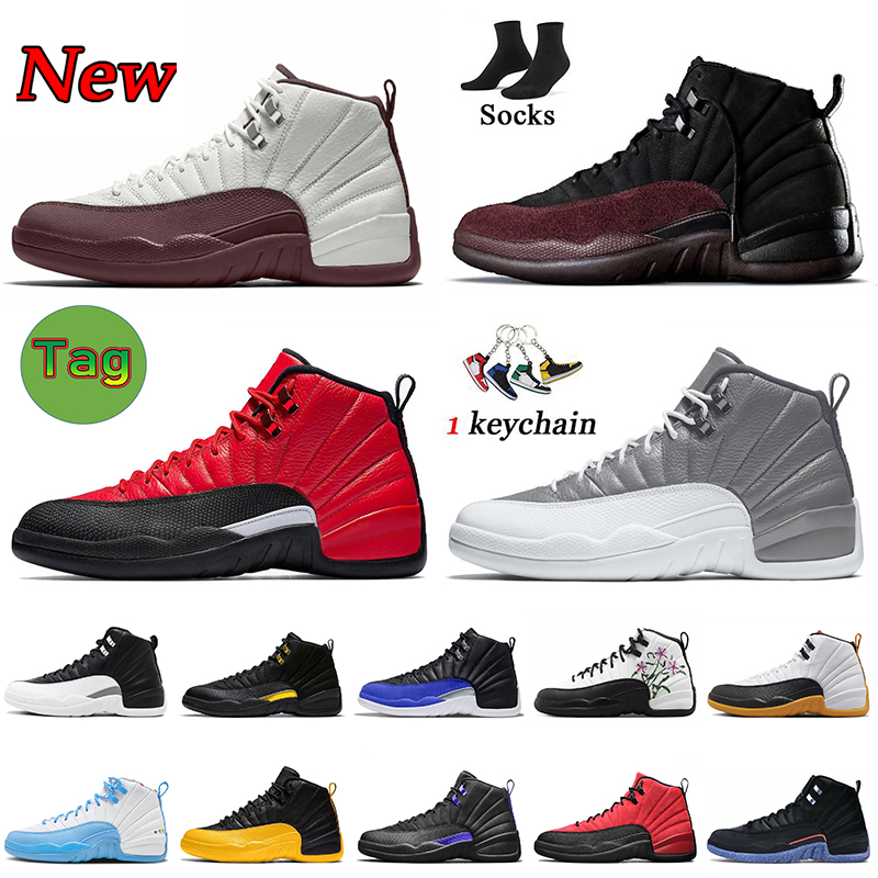 

2023 Jumpman 12s Basketball shoes 12 A Ma Maniere x white black Taxi Playoff Mens Dark Concord Flu Game Royal Reverse Game Royalty Twist University Gold Sport Sneakers, B43 40-47