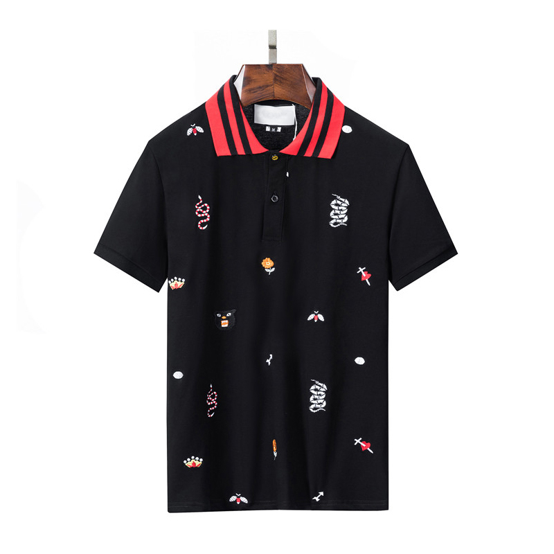 

advanced fashion designer mens polos shirts men short sleeve tshirt original, 04