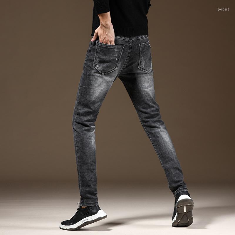 

Men's Jeans Autumn 2023 Men Brand Black Classic Fashion Denim Skinny Men's Casual High Quality Slim Fit Trousers